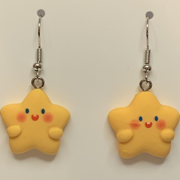 Star Earring, Nature Earring, Science Earring, Gift Idea, Star Jewelry, Star - Picture 7 of 9